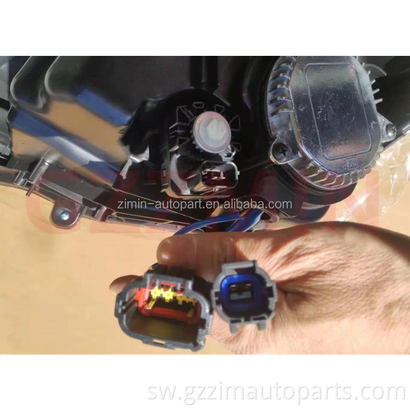 ABS Plastiki Chukua taa ya kichwa cha taa iliyoongozwa taa ya mbele kwa kuchukua np300 2021 taa ya kichwa